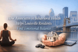 Emotional balance support at Associates in Behavioral Health in Louisville helping residents through professional mental health counselling